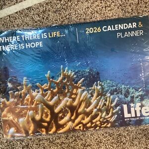 2026 Calendar & Planner - Ocean Blue